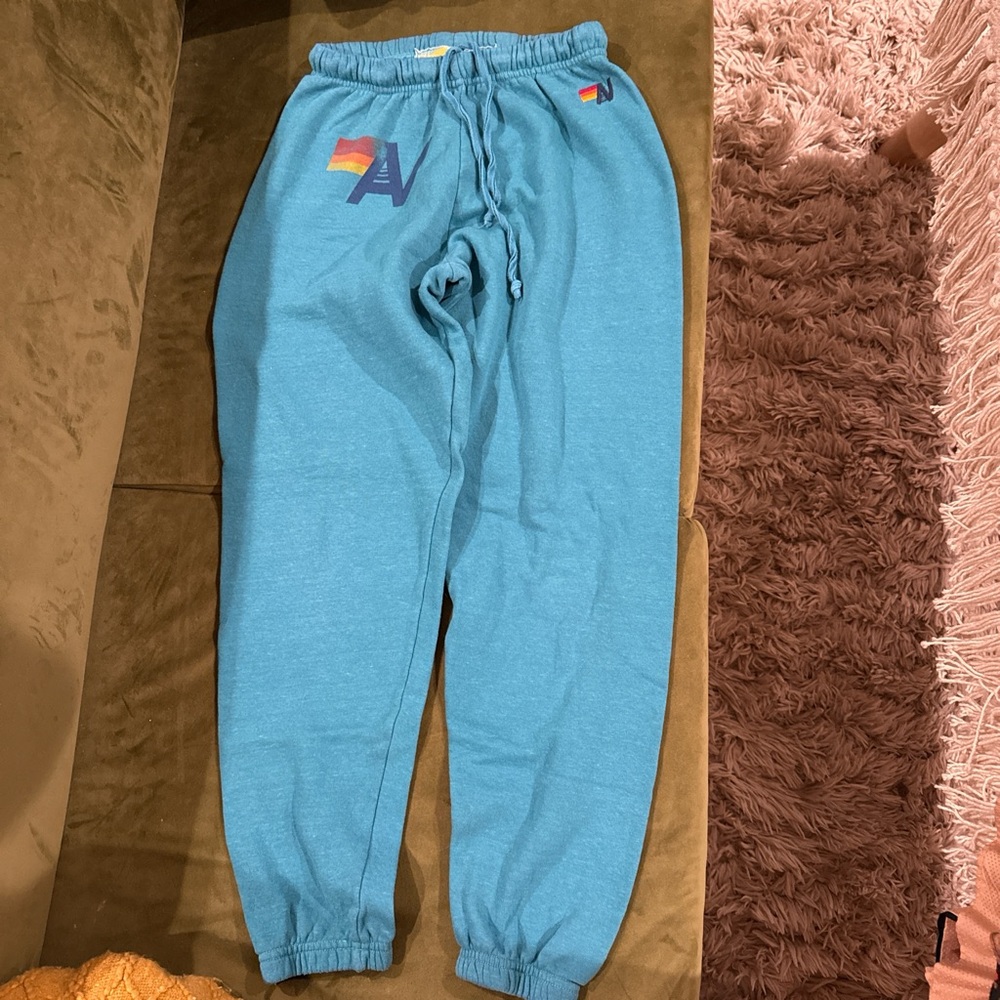 Blue aviator nation Sweatpants